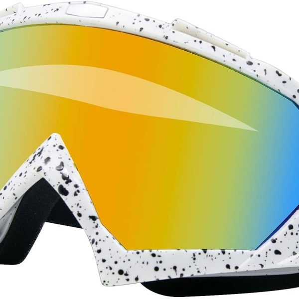 عینک اسکی Motorcycle Goggle, Motocross Snowboard Ski Goggles, Dirt Bike Off-Road Protective Mtb Glasses۱۸