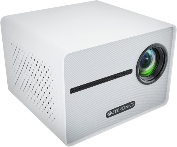 پروژکتور Zebronics PIXAPLAY 20 LED Projector with FHD 1080p, HDMI, USBx2, Aux Out, Bluetooth v5.1 - تصویر 4