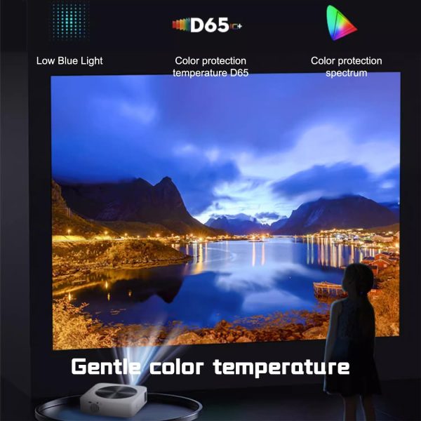 پروژکتور Occuwzz 5G Wi-Fi Portable Mini Projector - تصویر 5
