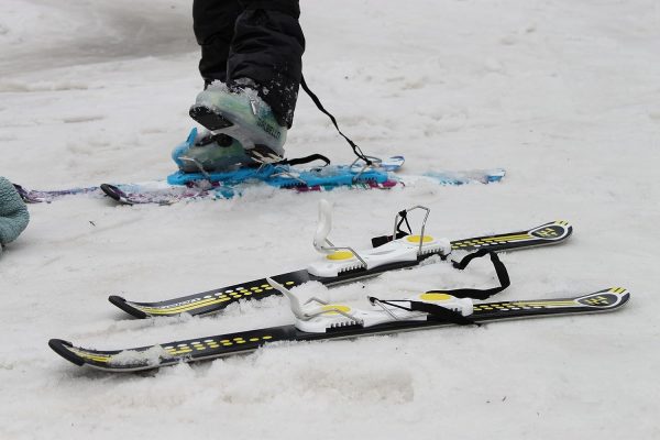 بورد اسکی 5th Element El Chubb Ski Blades, Ski Boards, Snow Blades for Men and Adult with Adjustable bindings -Twin Tip Freestyle Mini Skis Short Skis -for Tricks, All Mountain Snow Skiing - تصویر 5