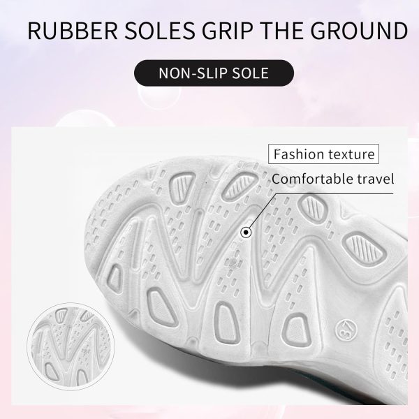 کفش Accevia Women Fashion Sneakers Breathable Walking Casual Shoes Ladies Sports Comfort | Lightweight Gym Sneakers for Women During Your Daily Activities - تصویر 7