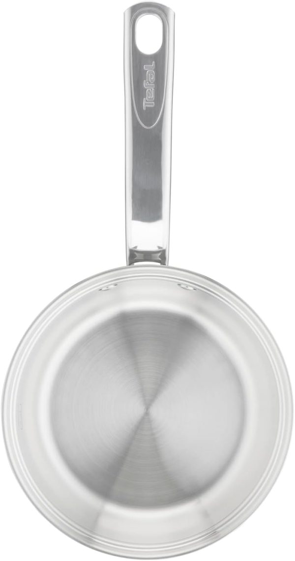 ماهی تابه Tefal T Intuition 16 cm Saucepan, Premium Stainless steel 18/10, 1.3 L, Induction, B8642274 - تصویر 5