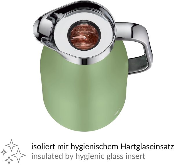 فلاسک Alfi Skyline Tea Flask C.Green 1L Chrome - تصویر 7