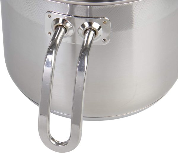 شیرجوش wenco Milk Pan, 1.6 L Capacity, Suitable for All Hob Types Including Induction, Dishwasher Safe, Stainless Steel, 536127 - تصویر 4