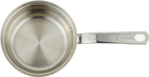 ماهی تابه Tefal T Intuition 16 cm Saucepan, Premium Stainless steel 18/10, 1.3 L, Induction, B8642274 - تصویر 8