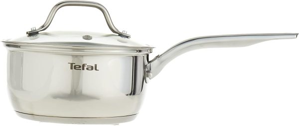 ماهی تابه Tefal T Intuition 16 cm Saucepan, Premium Stainless steel 18/10, 1.3 L, Induction, B8642274 - تصویر 9