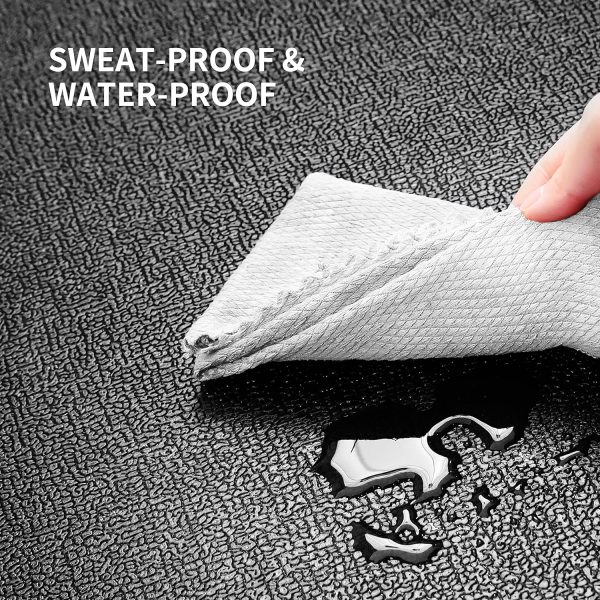 مت ورزشی PROIRON Exercise Equipment Mat Bike Bicycle Trainer Floor Protector Mat High Density Fitness Gym Mat for Fitness & Exercise Equipment - 200 * 92cm - تصویر 8