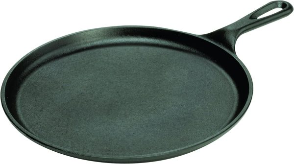 سرویس قابلمه Lodge Seasoned Cast Iron Piece Bundle 5 Piece Black L5HS3 - تصویر 8