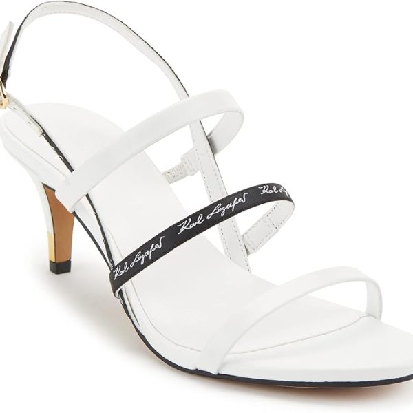 صندل Karl Lagerfeld Paris Women's Ankle Strap DEXTRA Heeled Sandal