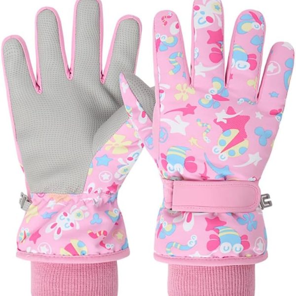 دستکش Winter Gloves for Boys, Kids Waterproof Snow Ski Mittens Kawaii Birthday Christmas Gift for Girls Windproof Warm Hand Glove for Snowboard