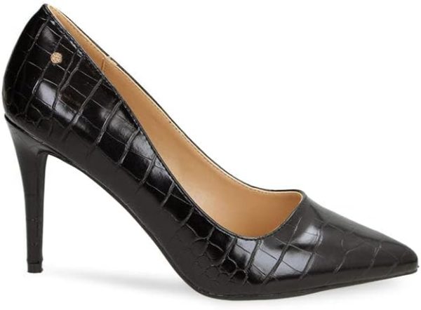 کفش Dejavu Comfortable Leather Heels Drees Shoe womens Mule