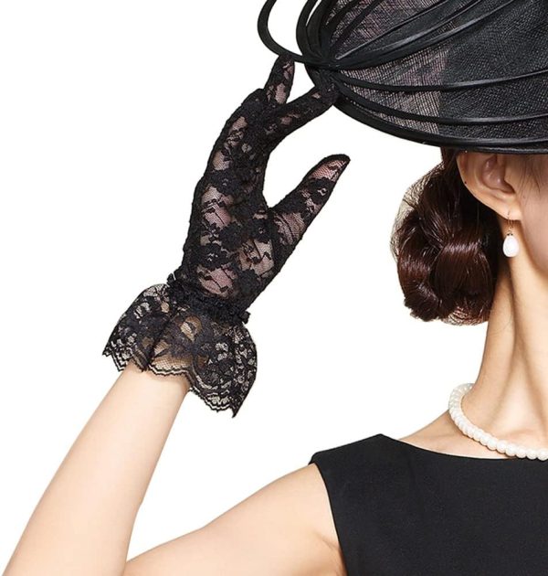 دستکش ORiTi Women Sun Protective Gloves UV Protection Summer Sunblock Gloves Dots Touchscreen Gloves Driving Riding Gloves for Women Girls - تصویر 2