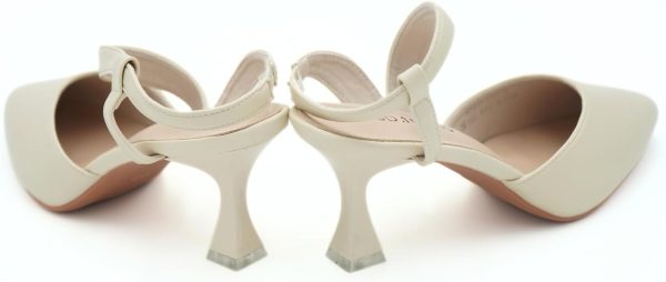 کفش Women's High Heels Pumps Shoes | Closed Pointed Toe, Comfortable, Casual Slip-On Kitten Heels for Girls & Ladies | Lightweight Women's Fashion Shoes for Party Bride Wedding Dress Platform Heels Shoes - تصویر 5