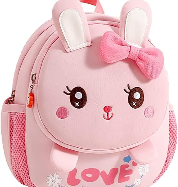 کوله پشتیCute Toddler Backpack Toddler Bag Schoolbag Animal 3D Cartoon Mini Travel Bag for Baby Girl Boy 2-8 Years Small Kids Daypack