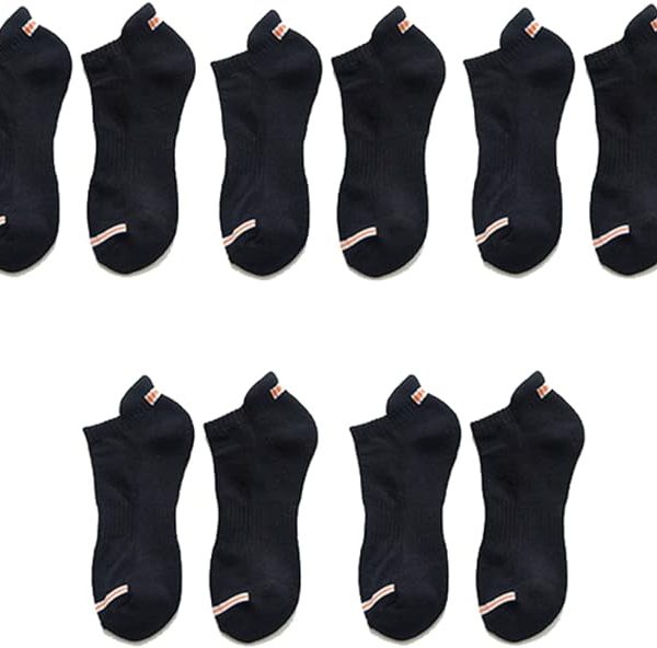 جورابParatoland Casual Ankle Socks for Men and Women - Men Women Socks Low Cut - Cotton Sport Socks for Running - Gym Socks with Sport Tabs