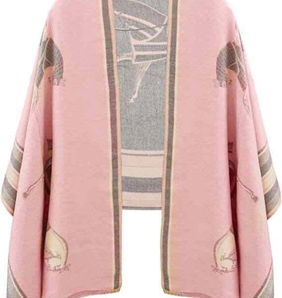 شال و روسریWomen's Scarf Cashmere Silky Shawl Wrap Evening Dress Blanket Front Cardigan Soft Comfortable Wrap Suitable for All Occasions