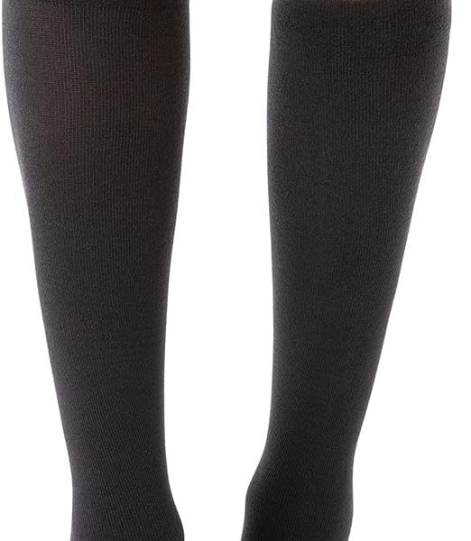 جورابRelaxsan 815 - Knee High Socks 18-22 mmHg for Women and Men graduated compression socks in Lightweight Cotton