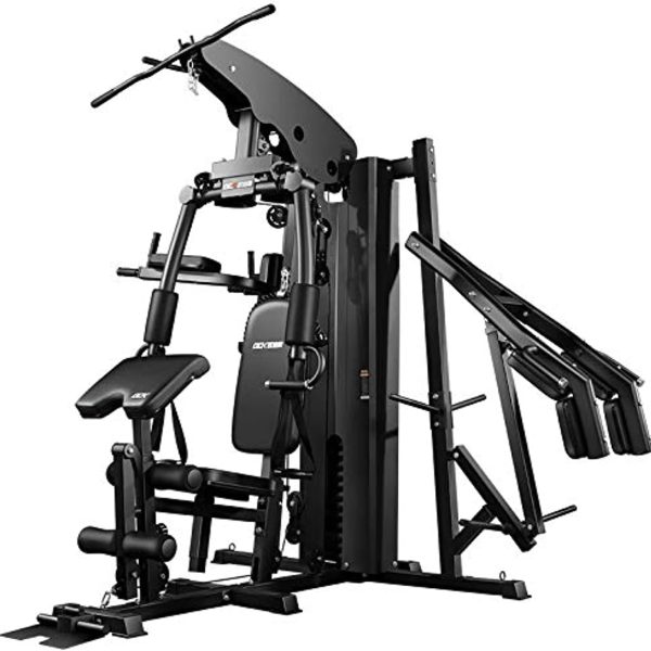 وسایل باشگاه خانگی  Miracle Fitness MF-1900 Multi-Function Deluxe 3 Station Home Gym (68kgs Weight Stacks/with Free Installation, with 1-Year Warranty