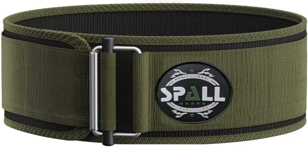 کمربند ورزشی Weight Lifting Belt Auto Locking Gym Belt With Adjustable Buckle Back Support For Squat Deadlift Olympic Lifting Ideal For Men And Women BY SPALL