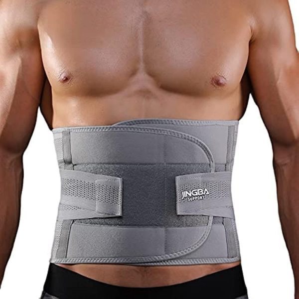 کمربند ورزشی Gym Weight Lifting Belt Weight Lifting Workout Weightlifting Powerlifting Belt for Men Women - Bodybuilding Fitness Back Support for Cross Training, Squats, Lunges