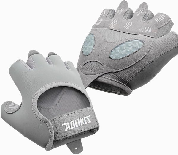 دست کش ورزشی Ofrdncy Gym Gloves Men and Women - Breathable Extra Grip Palm Protection Gym Gloves for Strength Training,Body Building,Weight Sports,Cycling and Crossfit Training