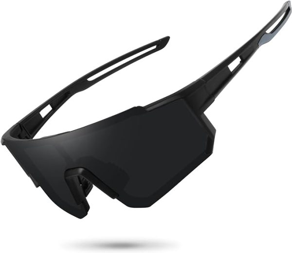 عینک آفتابی ورزشی STORYCOAST Polarized Sports Sunglasses for Men Women TR90 Unbreakable Frame Cycling Fishing Driving