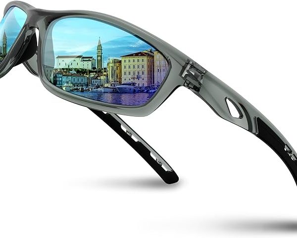 عینک آفتابی ورزشی RIVBOS Sunglasses for Men Women Polarized UV Protection Sports Fishing Driving Shades Cycling RB833