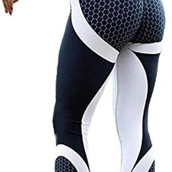 لگ ورزشی زنانه Women Yoga Pants Yoga Skinny Workout Clothes Gym Leggings Sports Pants Training Fitness Trousers(Size:M)