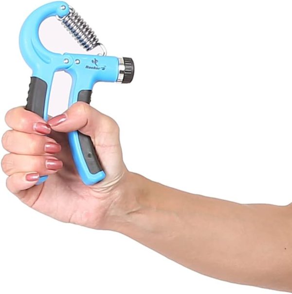 وسایل باشگاه خانگی CONSONANTIAM Adjustable Hand Grip Strengthener Hand Gripper for Men & Women for Gym Workout & Home Use.(Forearm Exercise Equipment/Wrist Excercise Equipment) - تصویر 4