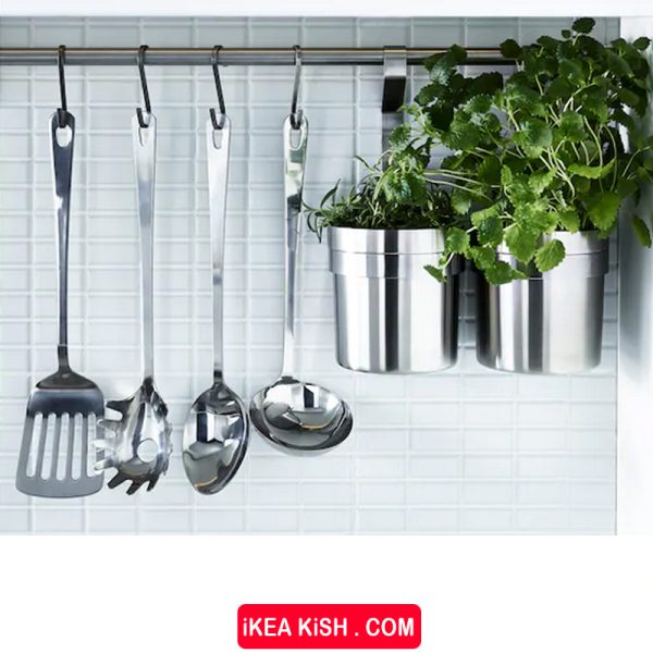 سرویس کفگیر و ملاقه استیل ایکیا GRUNKA IKEA - تصویر 9