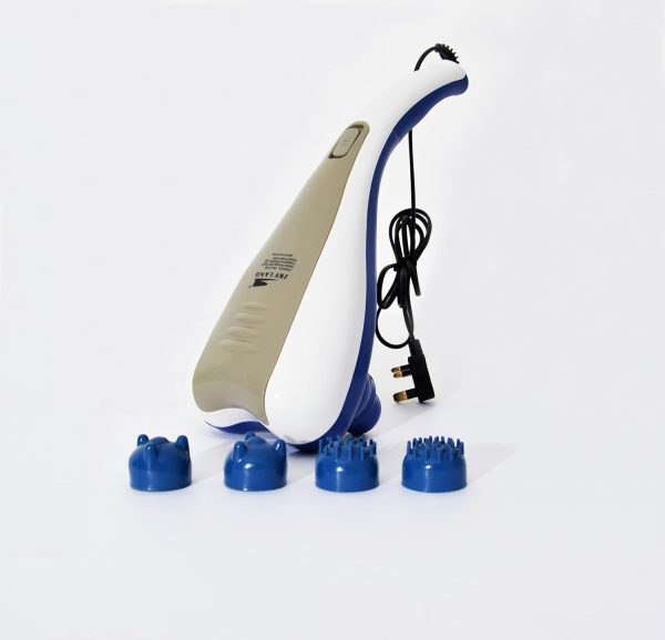 ماساژور ورزشی  SKY LAND Powerful Handheld Massager Neck Back Massager Deep Tissue Percussion Massage for Shoulder, Leg, Foot, Muscles, Electric Double Head Full Body Massagers, EM-4138 - تصویر 7