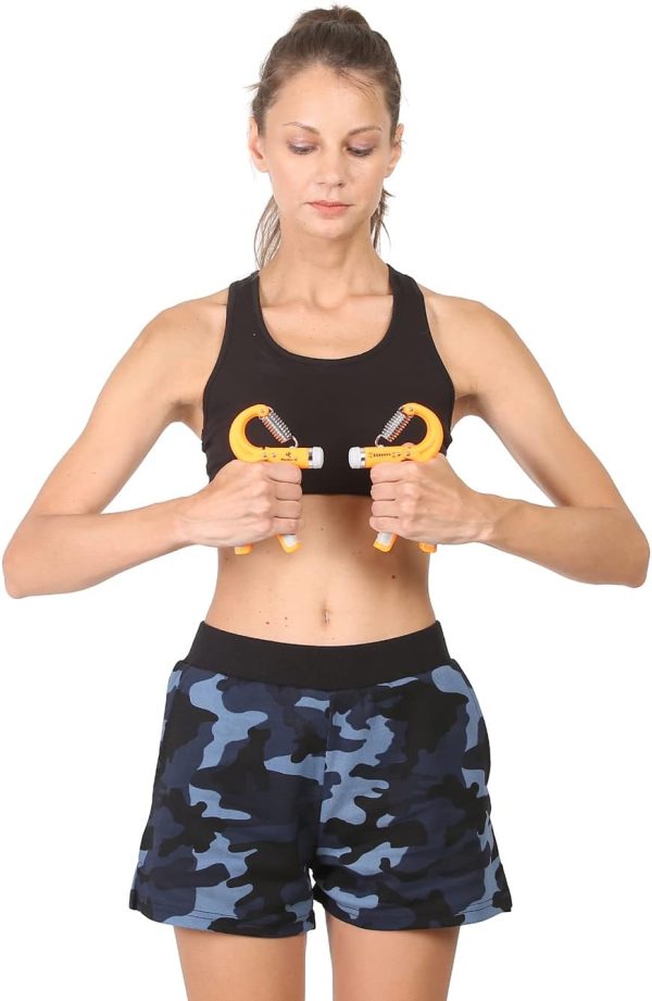 وسایل باشگاه خانگی CONSONANTIAM Adjustable Hand Grip Strengthener Hand Gripper for Men & Women for Gym Workout & Home Use.(Forearm Exercise Equipment/Wrist Excercise Equipment) - تصویر 5