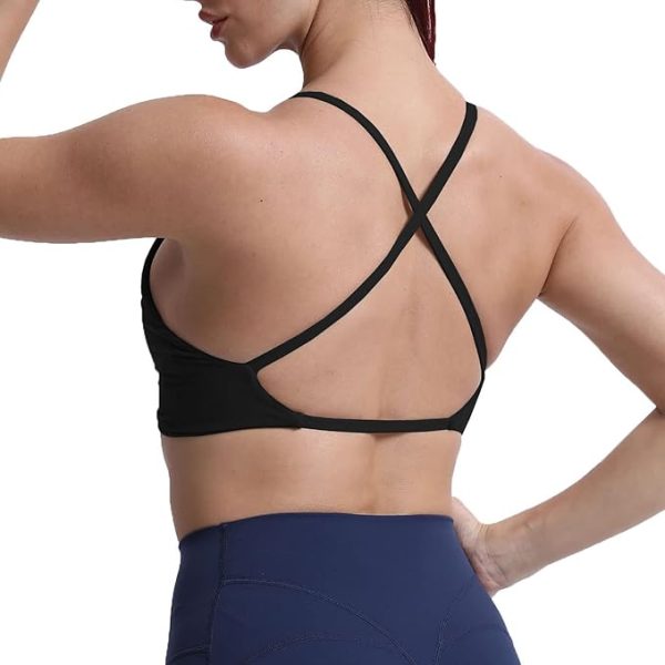 نیم تنه ورزشی Aoxjox womens Soft Sports Bra - تصویر 7