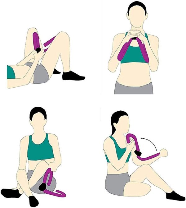 وسایل باشگاه خانگی Thigh Master Muscle Fitness Equipment &Toning Arm Leg Exerciser for Home GYM Yoga Sport Slimming Training - تصویر 5