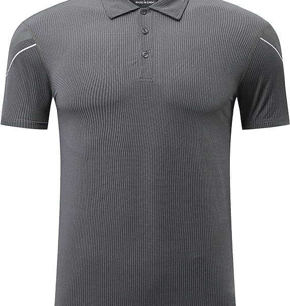 تی شرتRldym Men's Polo Shirt Lightweight Active Quick Dry Short Sleeve Pique Jersey Golf Shirt