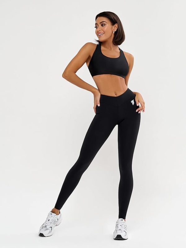 لگ ورزشی زنانه Bona Fide Premium Quality Classic Leggings for Women with Unique Design and Butt Lifting - Comfortable Workout Leggings - تصویر 6