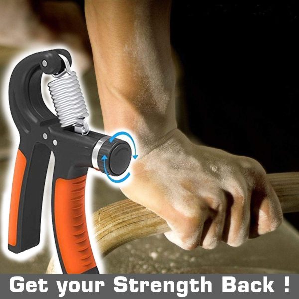 وسایل باشگاه خانگی CONSONANTIAM Adjustable Hand Grip Strengthener Hand Gripper for Men & Women for Gym Workout & Home Use.(Forearm Exercise Equipment/Wrist Excercise Equipment) - تصویر 7