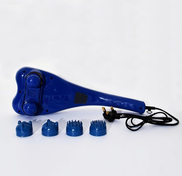 ماساژور ورزشی  SKY LAND Powerful Handheld Massager Neck Back Massager Deep Tissue Percussion Massage for Shoulder, Leg, Foot, Muscles, Electric Double Head Full Body Massagers, EM-4138 - تصویر 5