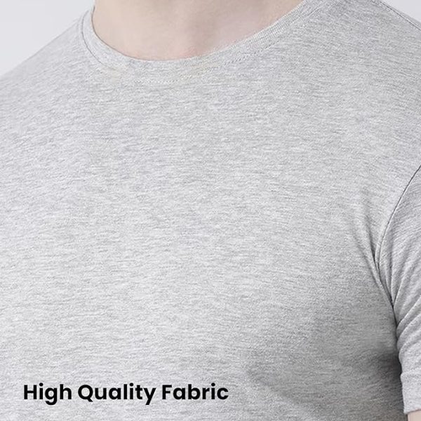 تی شرت ورزشی مردانه  Men's Half Sleeves T-Shirts with Dry Fit Moisture-Wicking Technology - Ideal for Sports, Gym, and Daily Activities, Designed Functionality - تصویر 6
