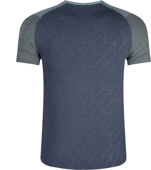 تی شرت ورزشی مردانه  Watflow Short Sleeve Sport T-shirt Basic Compression for Men Active Quick Dry Crew Neck Athletic Running Gym Workout Lightweight Cool Dry Rashguards Tee Tops - تصویر 5