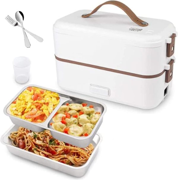 ظرف غذا دوطبقه+زودپزBeauenty Electric Lunch