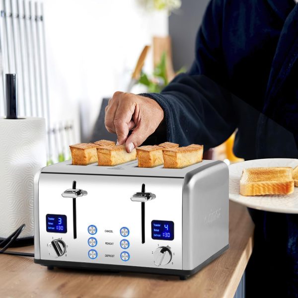 تستر CUSIMAX 4 Slice Toaster - تصویر 9