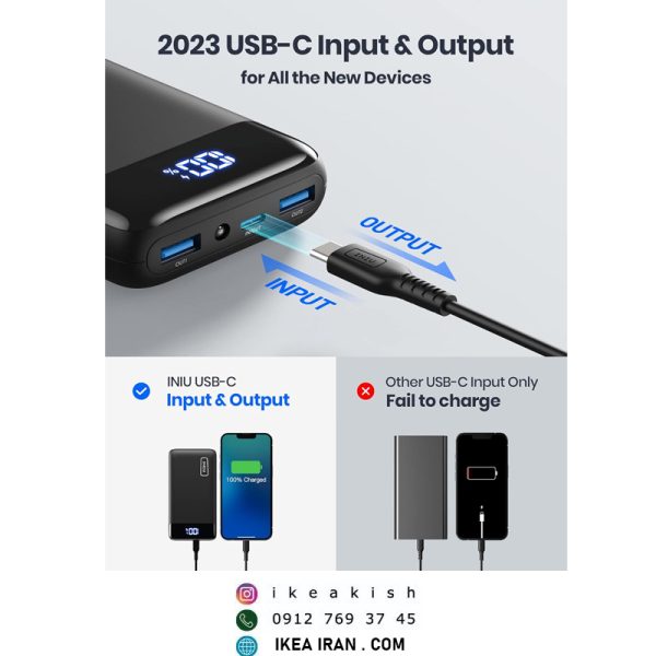 پاوربانک INIU Power Bank - تصویر 12